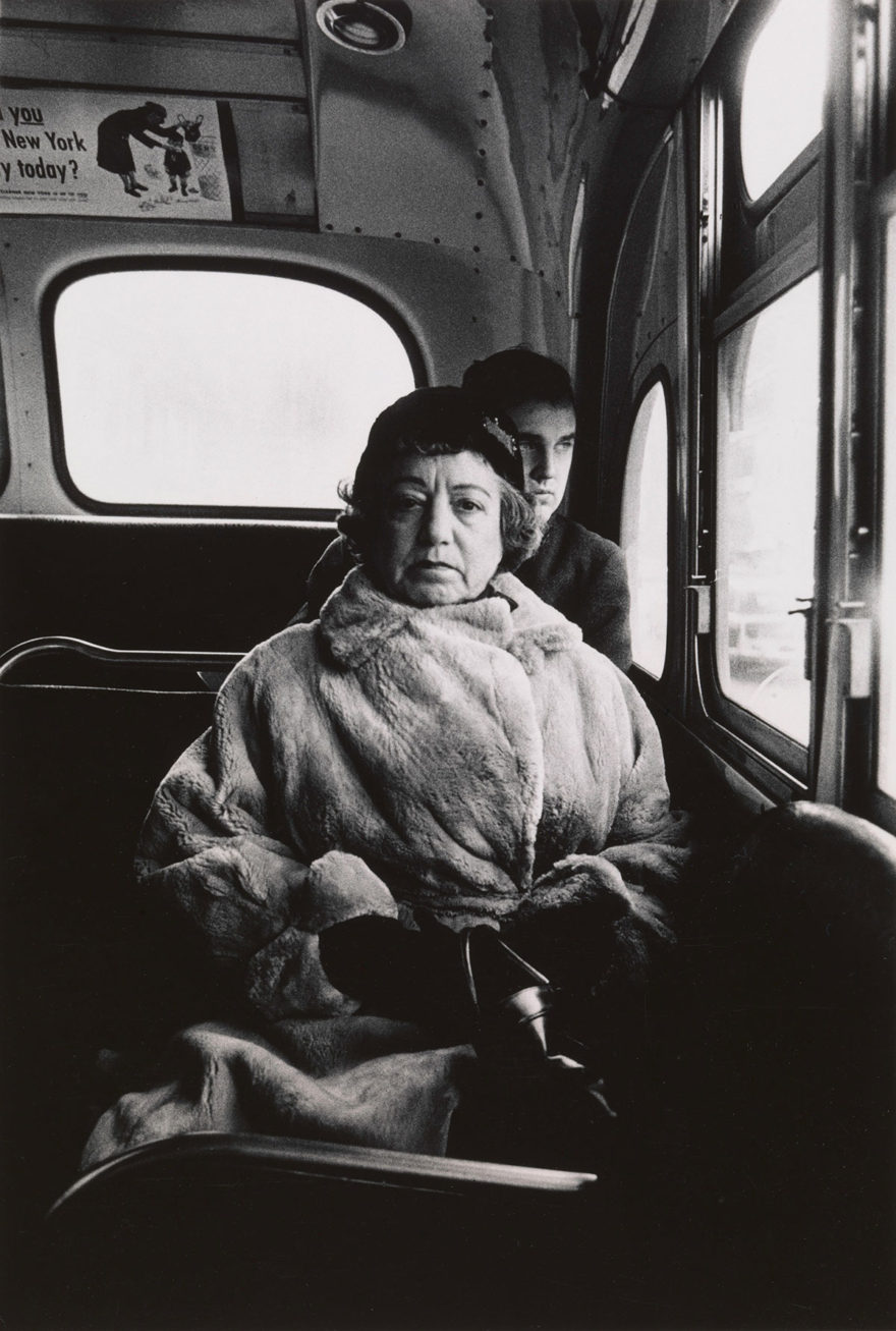 MONROWE, A Day with Diane Arbus - Lady on bus