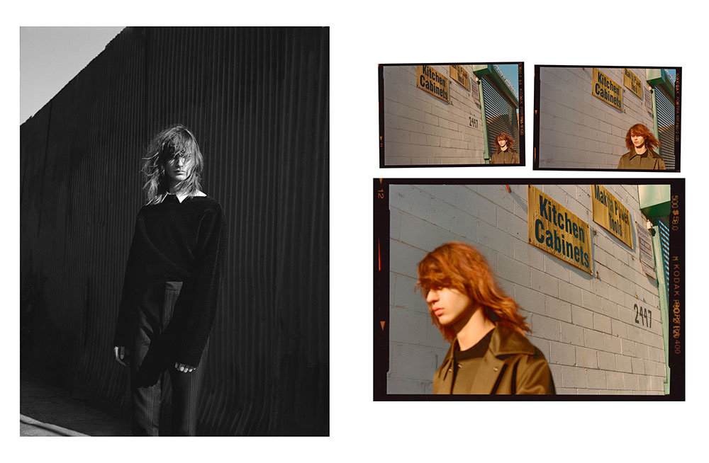 Photo of Louis Marzin by Justin von Oldershausen for MONROWE Magazine 